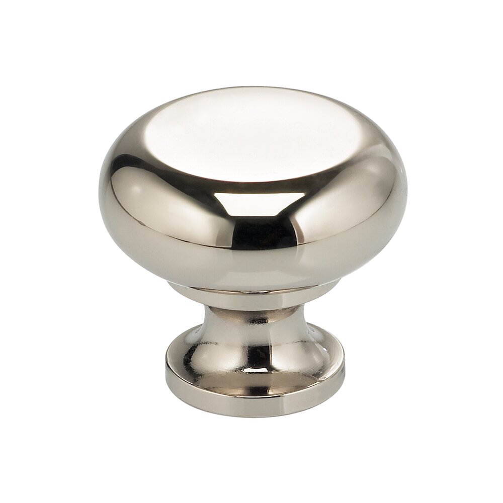 Omnia Hardware 1 9/16" Classic Knob in Polished Polished Nickel Lacquered