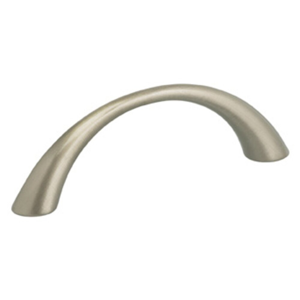 Omnia Hardware 2 1/2" Bow Pull in Satin Nickel Lacquered