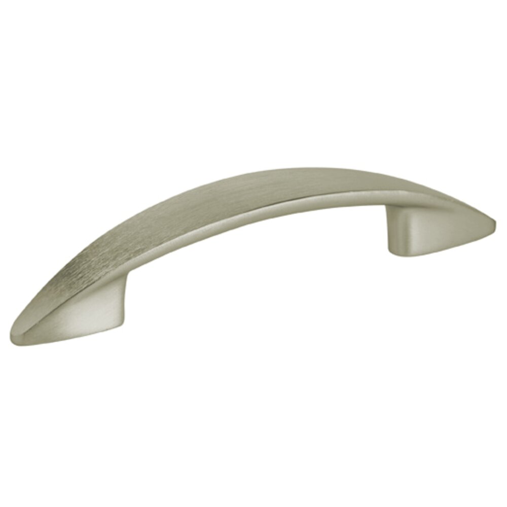Omnia Hardware 3 1/2" Tapered Pull in Satin Nickel Lacquered
