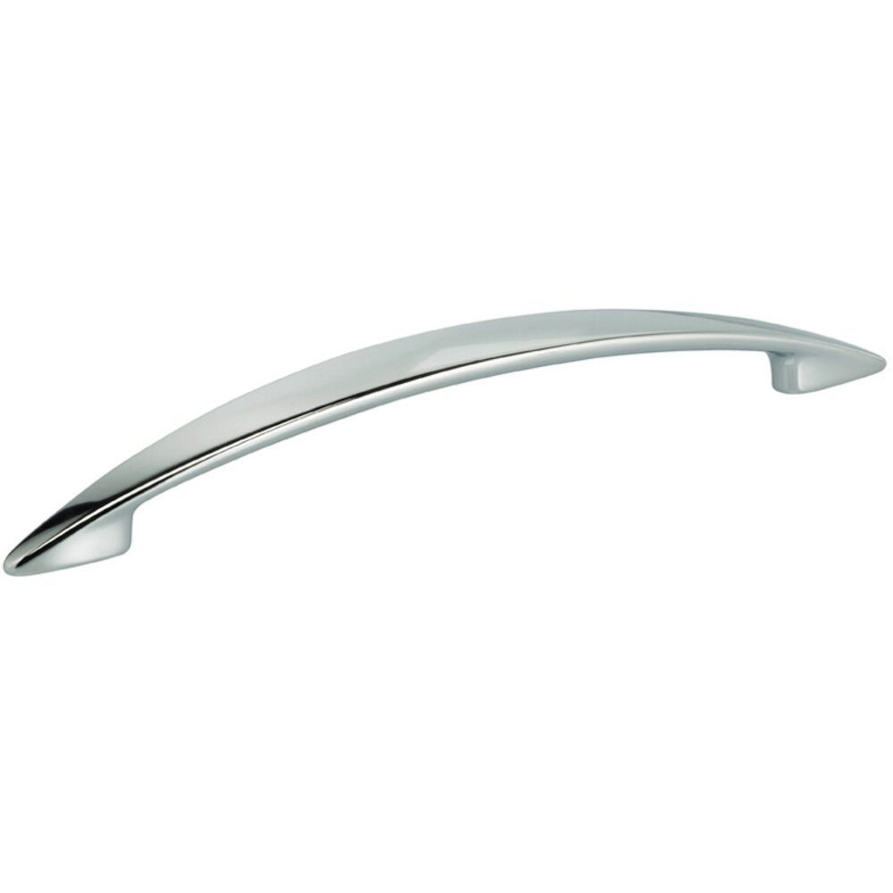 Omnia Hardware 6 1/2" Tapered Pull in Polished Chrome