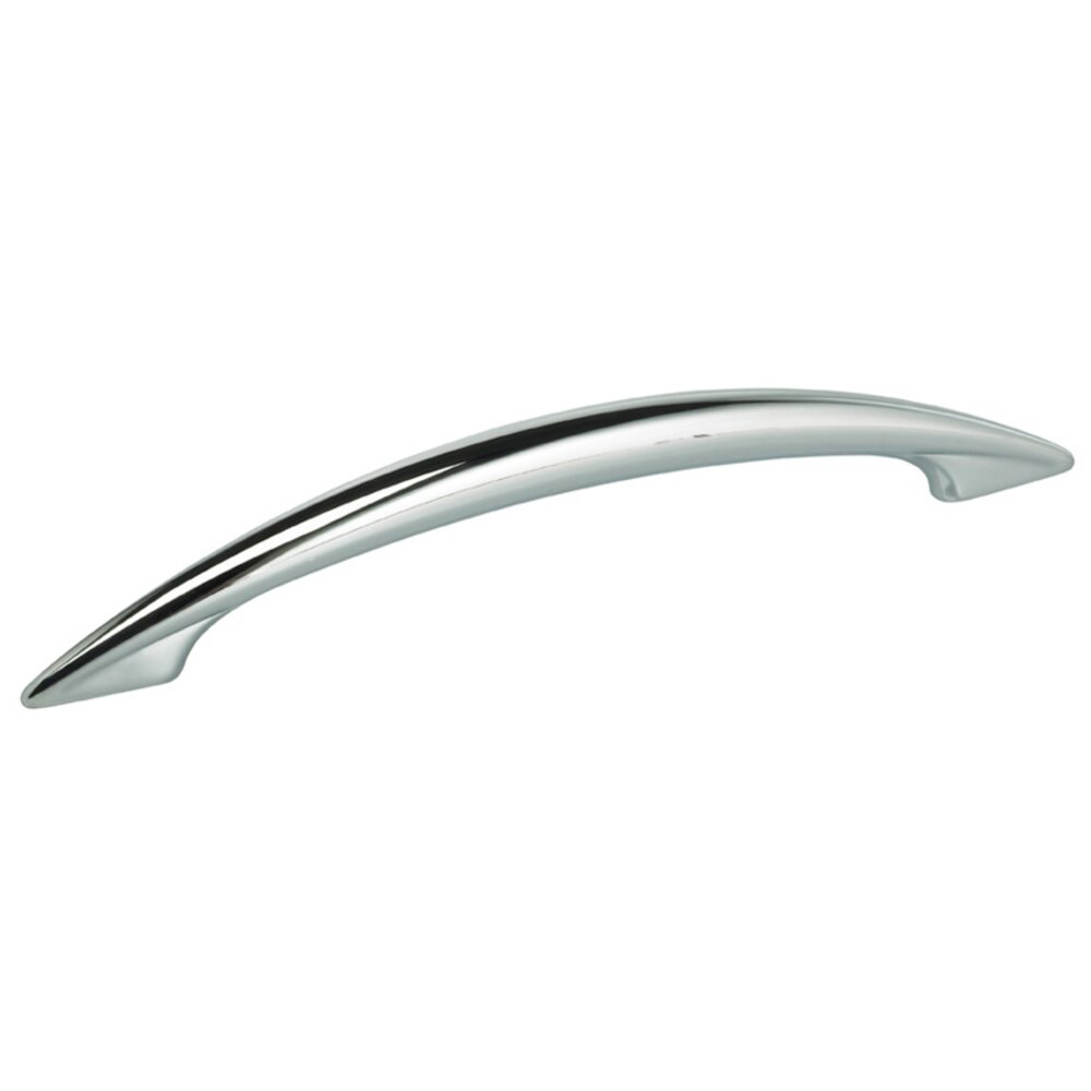 Omnia Hardware 6 1/2" Tapered Bow Pull in Polished Chrome