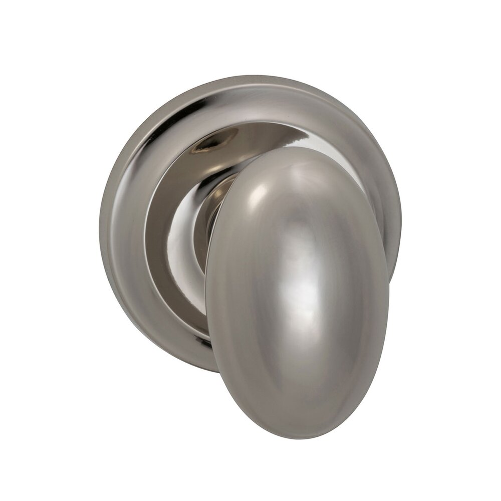 Omnia Hardware Single Dummy Traditions Knob with Radial Rosette in Polished Nickel Lacquered