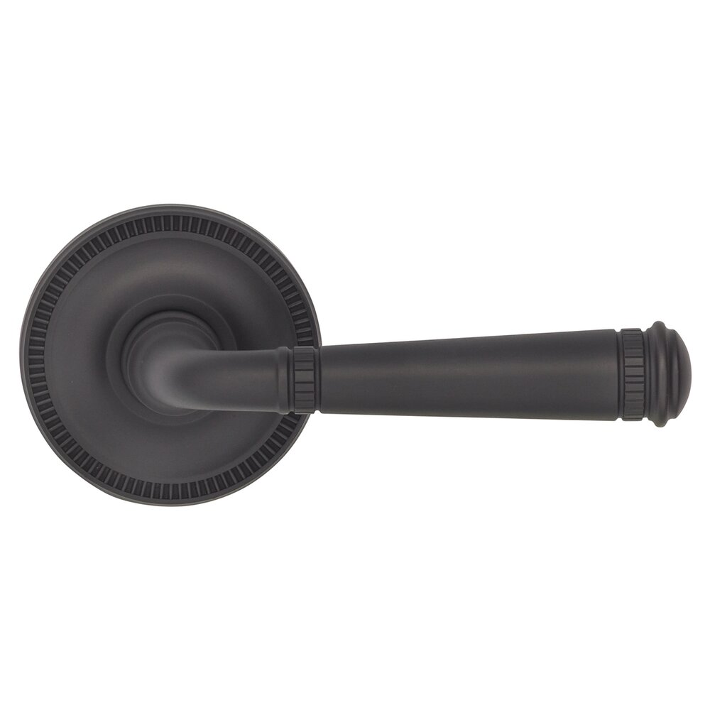 Omnia Hardware Single Dummy Milled Lever Milled Rose in Oil Rubbed Bronze Lacquered