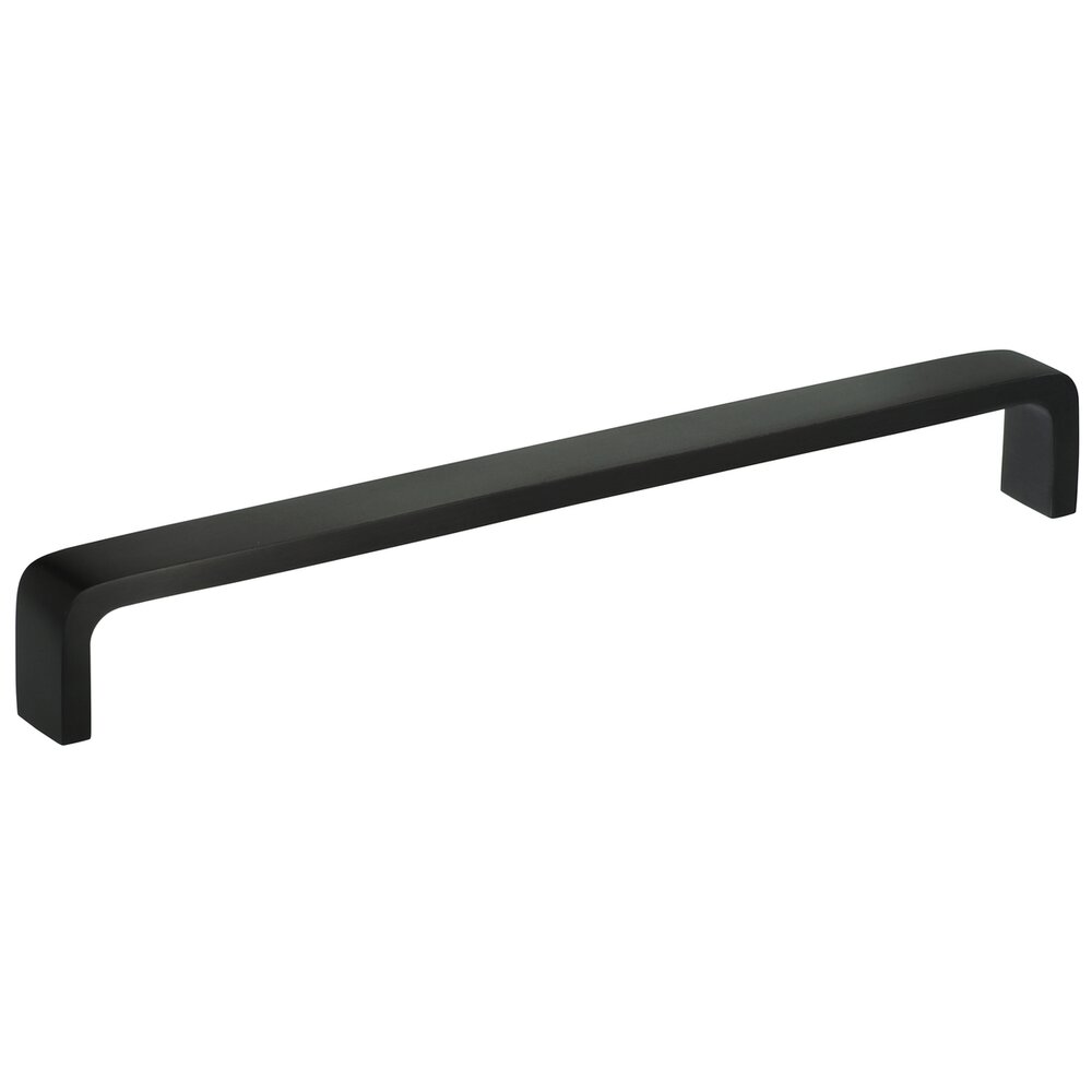 Omnia Hardware Solid Brass 7 3/4" Centers Thin Handle in Oil Rubbed Bronze Lacquered