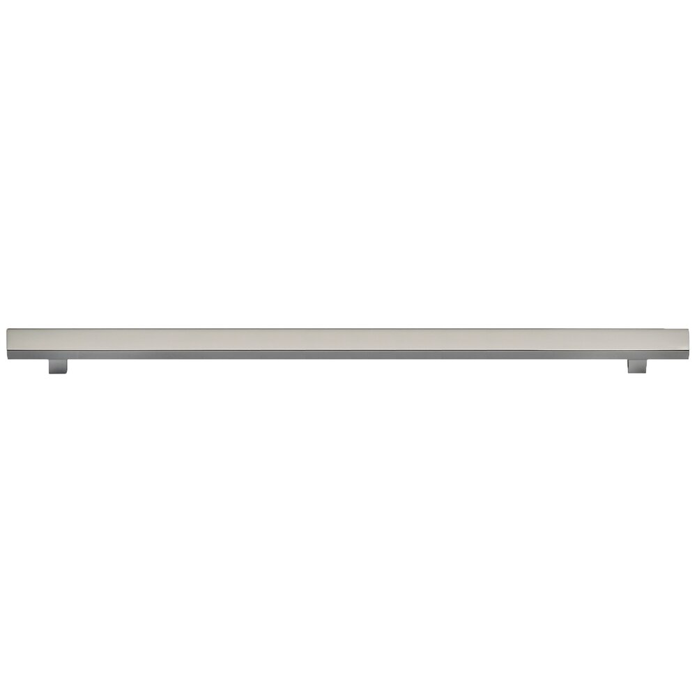Omnia Hardware 12" Centers Appliance Pull in Polished Polished Nickel Lacquered