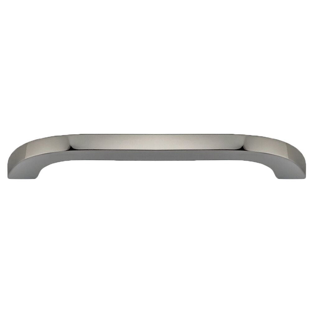 Omnia Hardware 4" Centers Handle in Polished Polished Nickel Lacquered