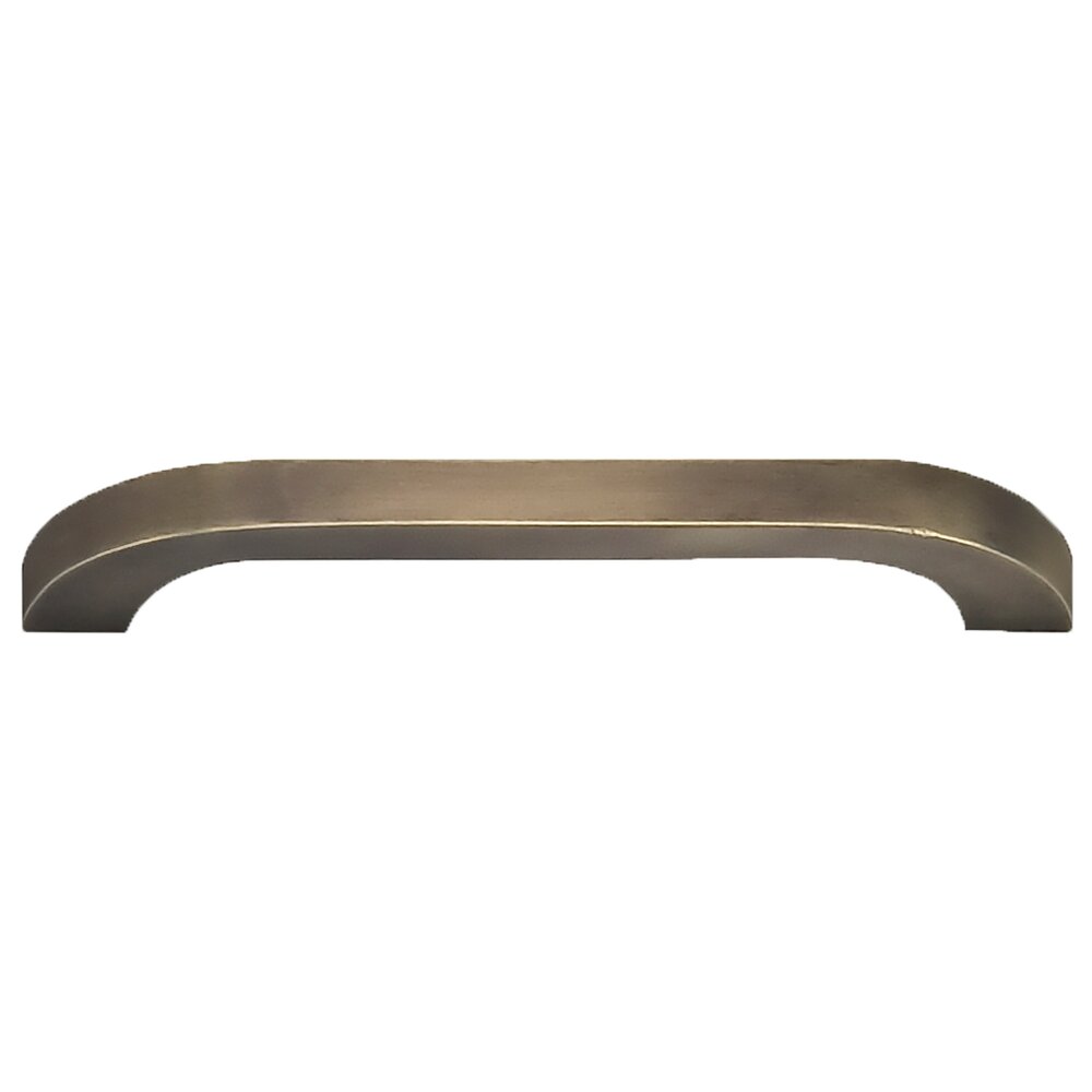 Omnia Hardware 4" Centers Handle in Antique Brass Lacquered