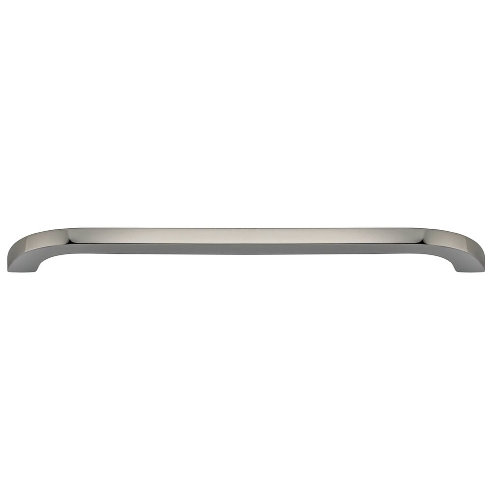 Omnia Hardware 8" Centers Handle in Polished Polished Nickel Lacquered