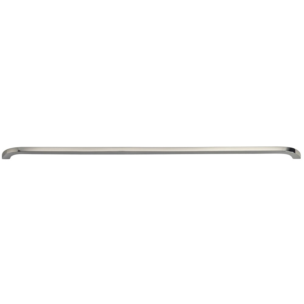 Omnia Hardware 18" Centers Handle in Polished Polished Nickel Lacquered