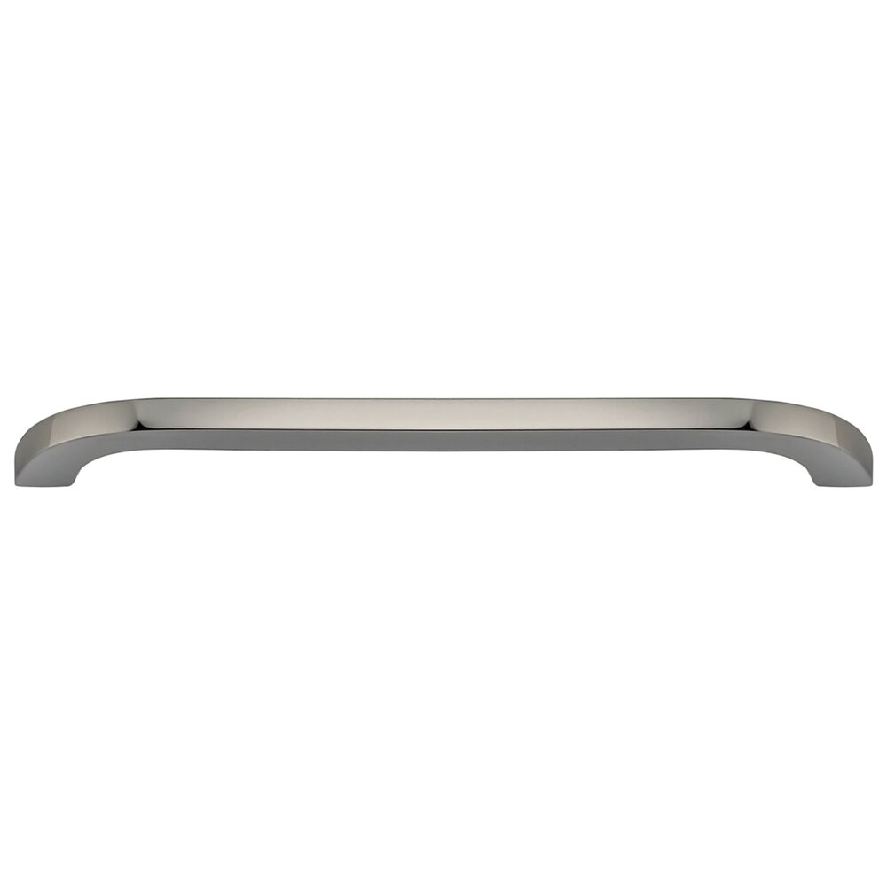 Omnia Hardware 12" Centers Appliance Pull in Polished Polished Nickel Lacquered