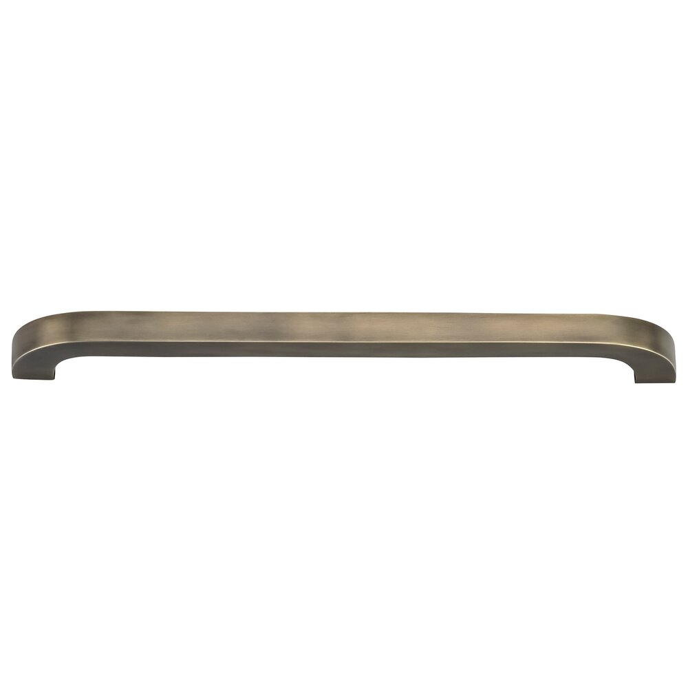 Omnia Hardware 12" Centers Appliance Pull in Antique Brass Lacquered