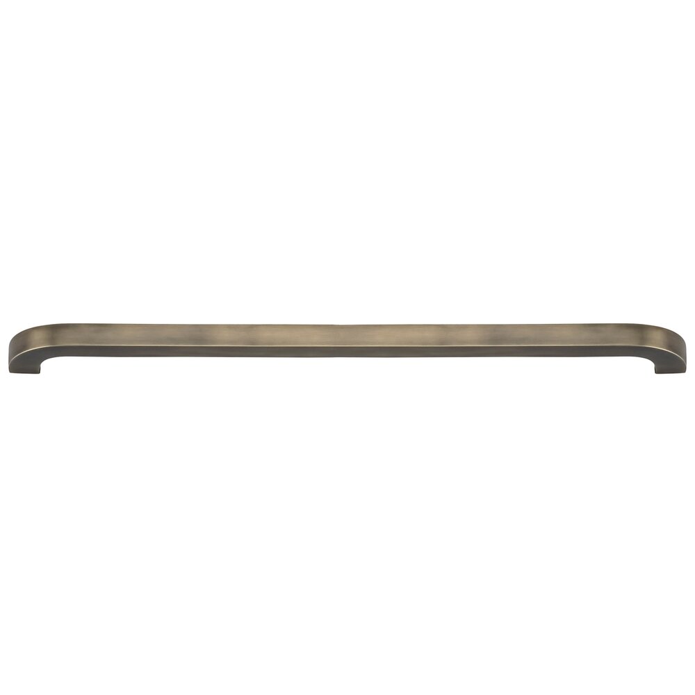 Omnia Hardware 18" Centers Appliance Pull in Antique Brass Lacquered