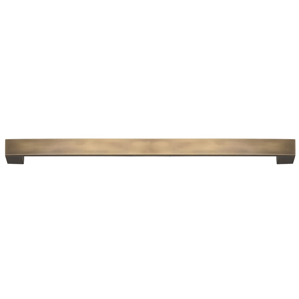 Omnia Hardware 18" Centers Appliance Pull in Antique Brass Lacquered