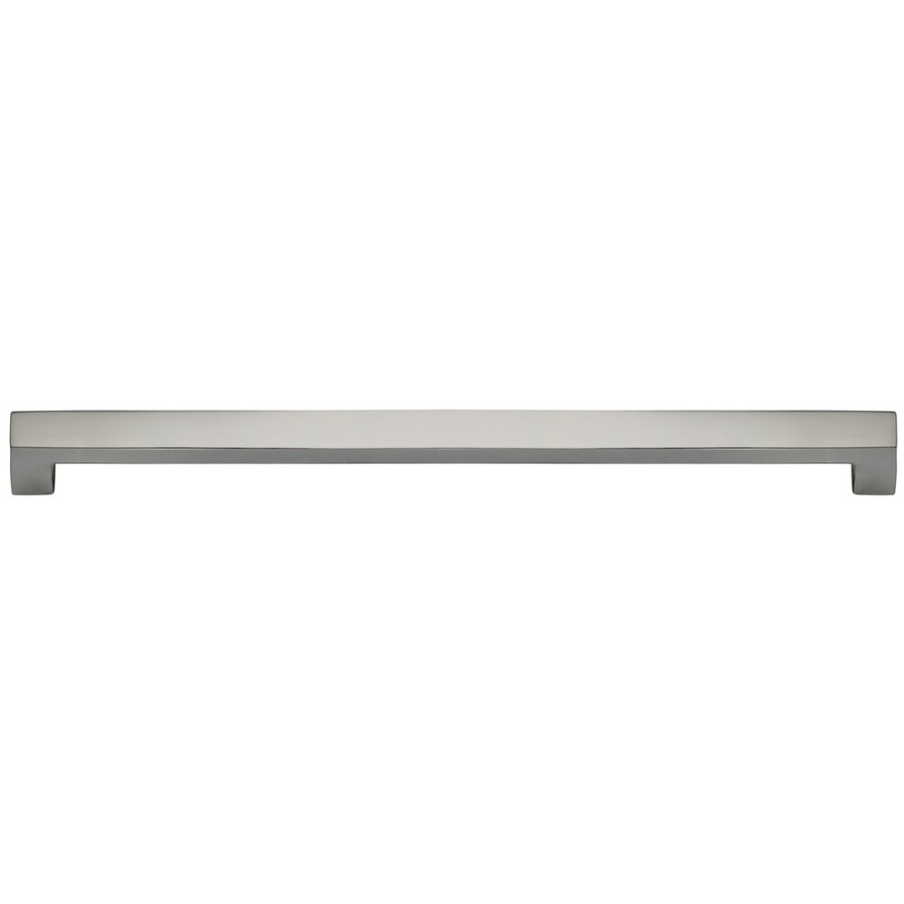 Omnia Hardware 8" Centers Handle in Polished Polished Nickel Lacquered