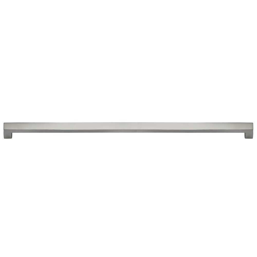 Omnia Hardware 12" Centers Handle in Polished Polished Nickel Lacquered