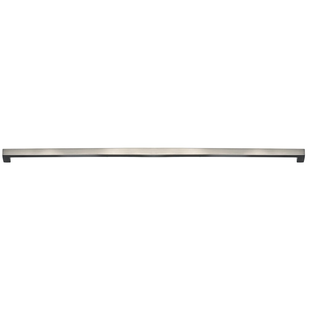 Omnia Hardware 18" Centers Handle in Satin Nickel Lacquered