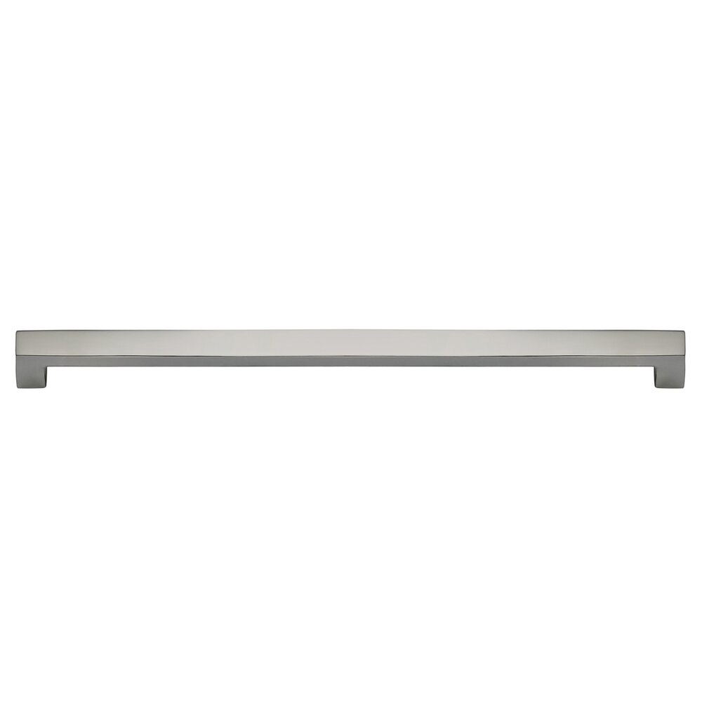 Omnia Hardware 18" Centers Appliance Pull in Polished Polished Nickel Lacquered