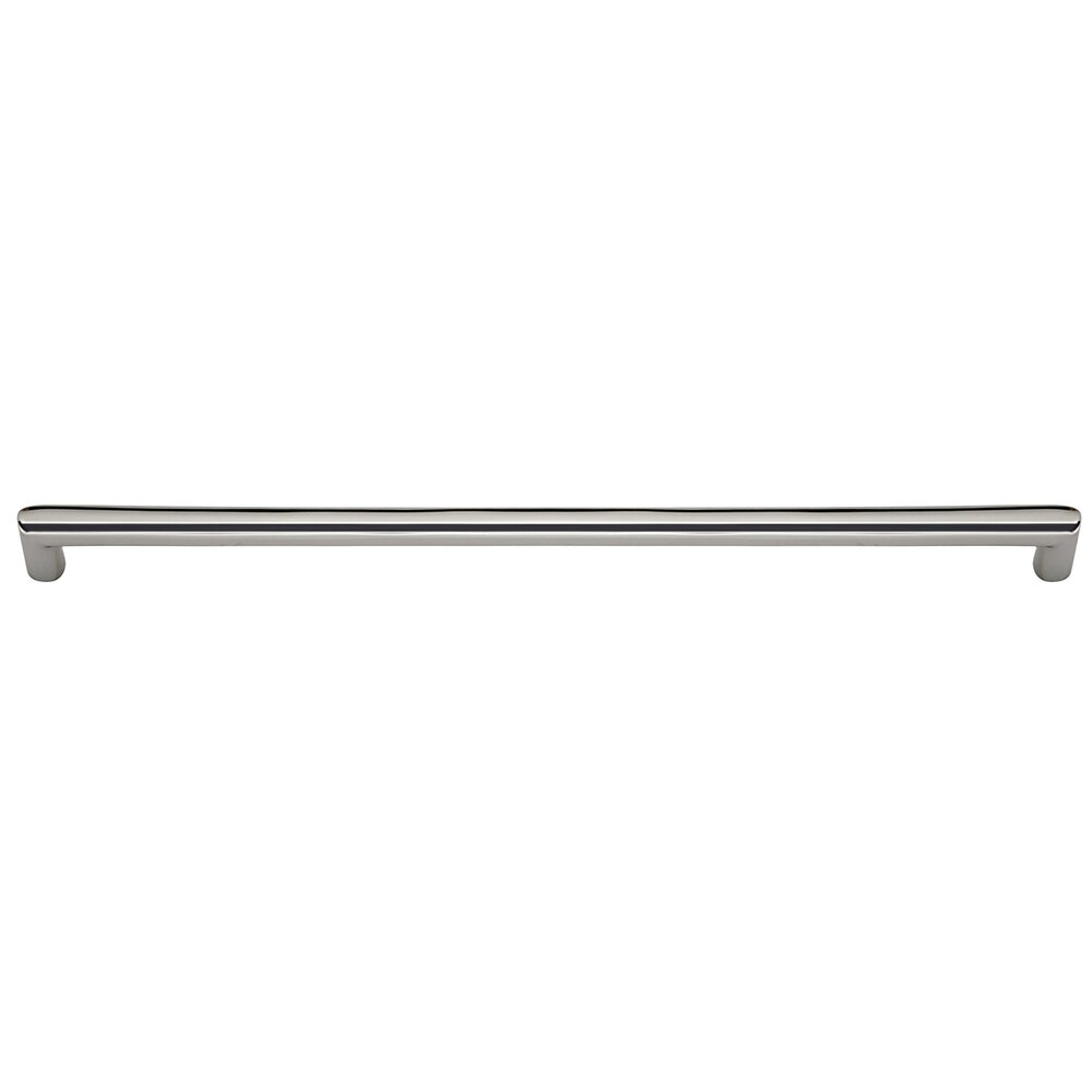 Omnia Hardware 10" Centers Handle in Polished Polished Nickel Lacquered