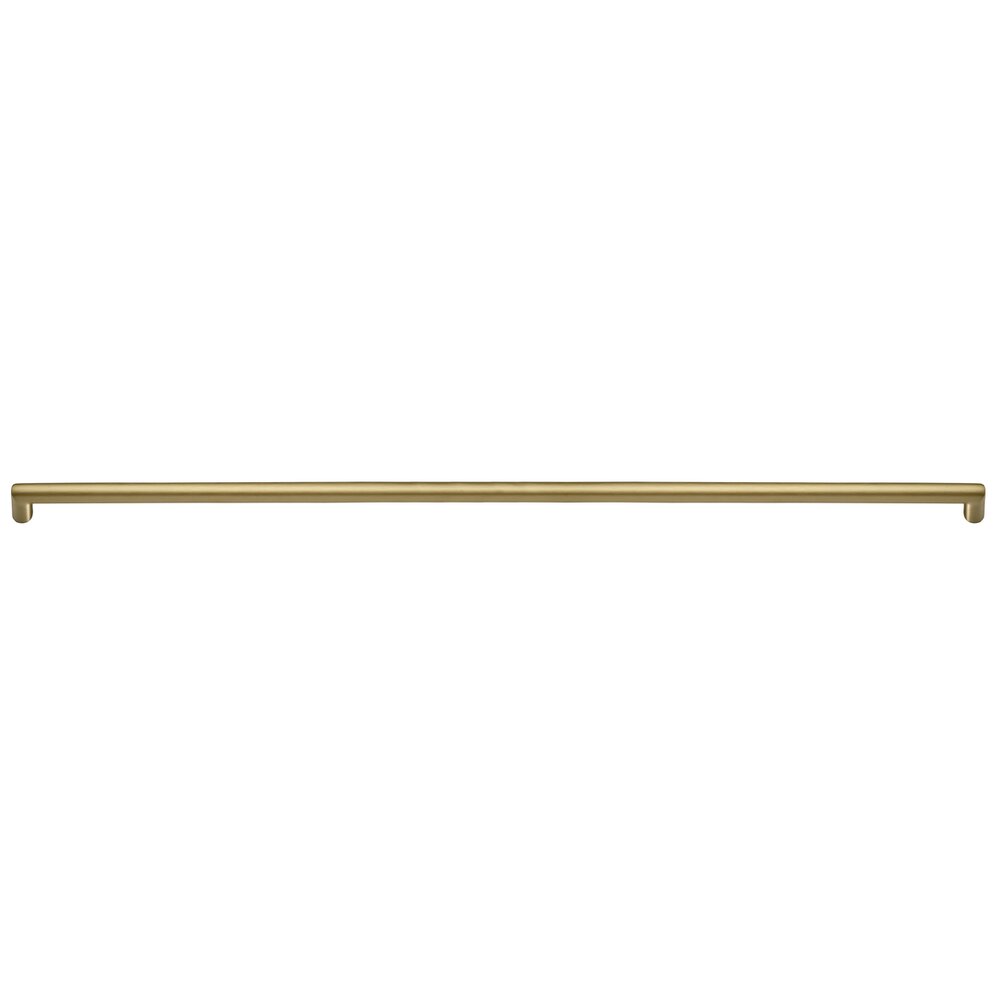 Omnia Hardware 18" Centers Handle in Satin Brass Lacquered