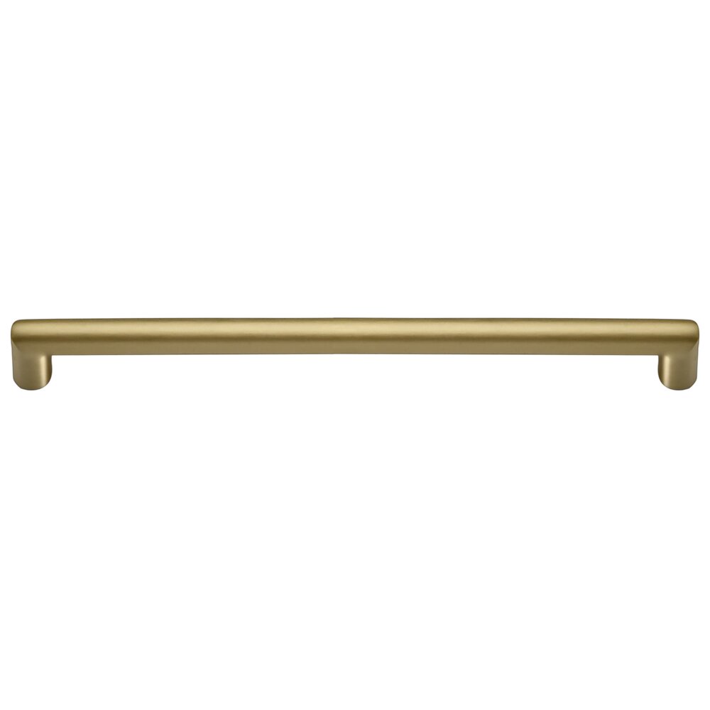 Omnia Hardware 12" Centers Appliance Pull in Satin Brass Lacquered