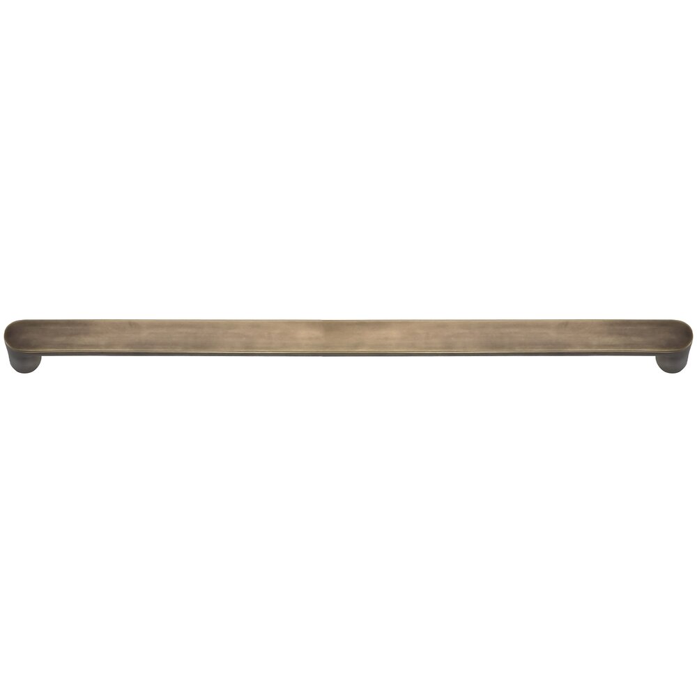 Omnia Hardware 10" Centers Handle in Antique Brass Lacquered