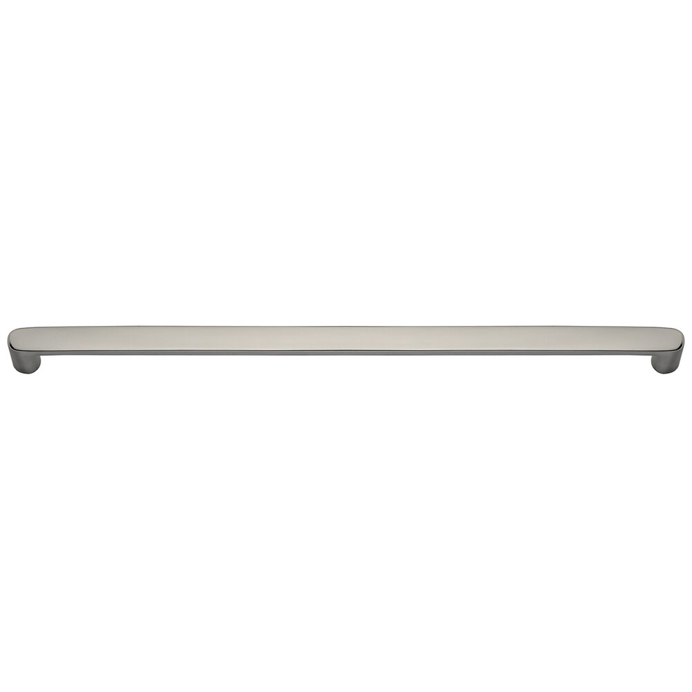 Omnia Hardware 12" Centers Handle in Polished Polished Nickel Lacquered