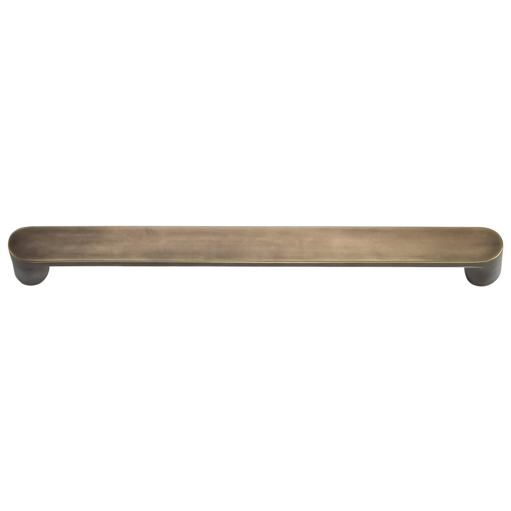 Omnia Hardware 12" Centers Appliance Pull in Antique Brass Lacquered