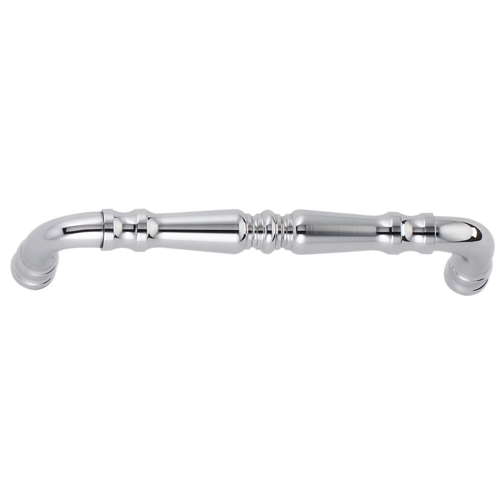 Omnia Hardware Omnia Cabinet Hardware - Traditions - 5" Centers Handle in Polished Chrome