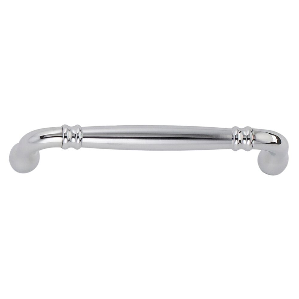 Omnia Hardware Omnia Cabinet Hardware - Traditions - 5" Centers Handle in Polished Chrome