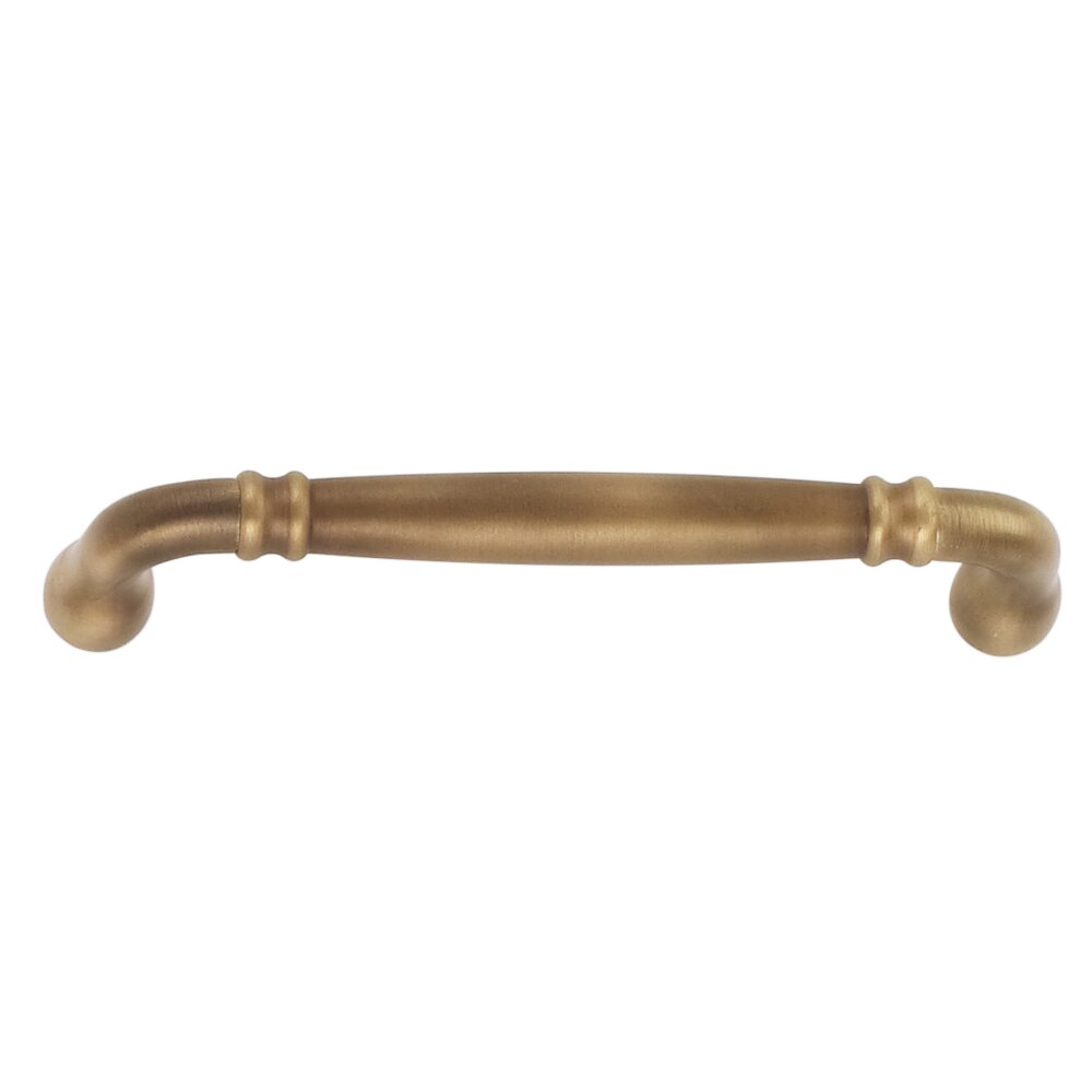 Omnia Hardware Omnia Cabinet Hardware - Traditions - 5" Centers Handle in Antique Brass Lacquered