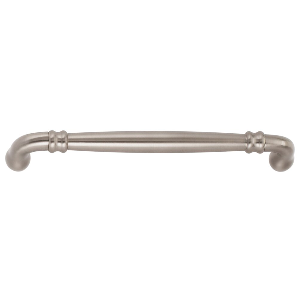 Omnia Hardware Omnia Cabinet Hardware - Traditions - 7" Centers Handle in Satin Nickel Lacquered