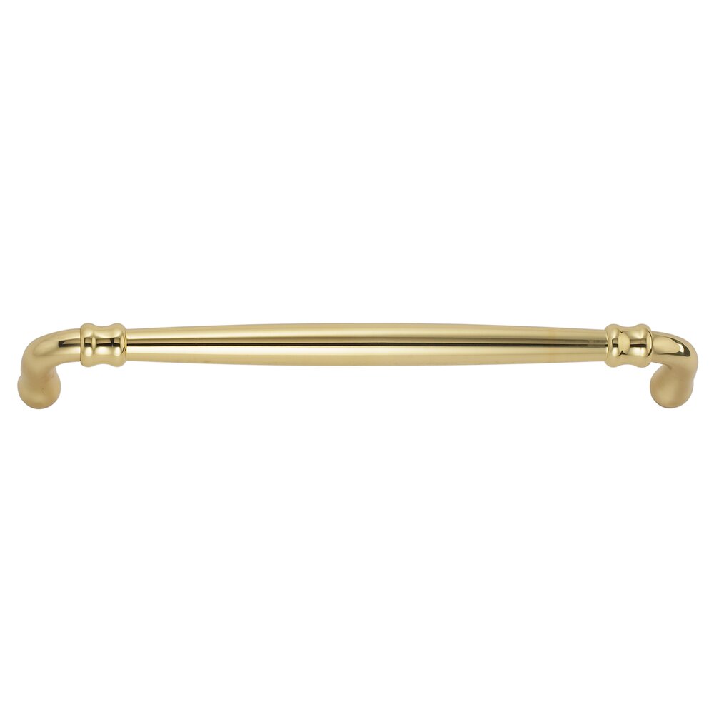 Omnia Hardware Omnia Cabinet Hardware - Traditions - 12" Centers Appliance Pull in Polished Brass