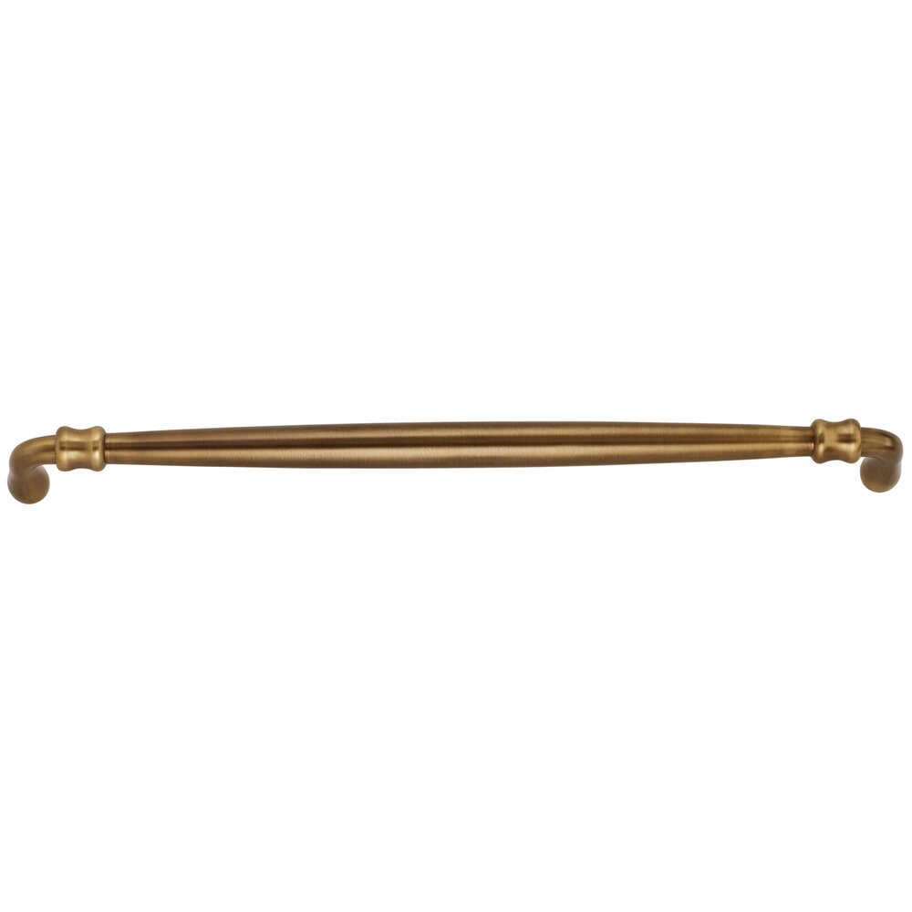 Omnia Hardware Omnia Cabinet Hardware - Traditions - 18" Centers Appliance Pull in Antique Brass Lacquered