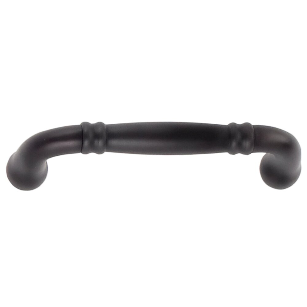 Omnia Hardware Omnia Cabinet Hardware - Traditions - 3 1/2" Centers Handle in Oil Rubbed Bronze Lacquered