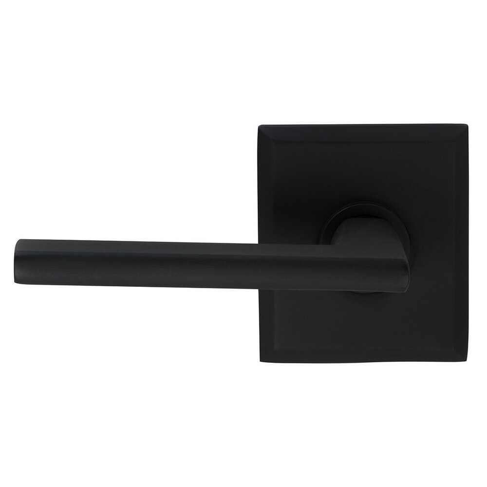 Omnia Hardware Double Dummy Wedge Left-Handed Lever with Rectangular Rose in Oil-Rubbed Bronze