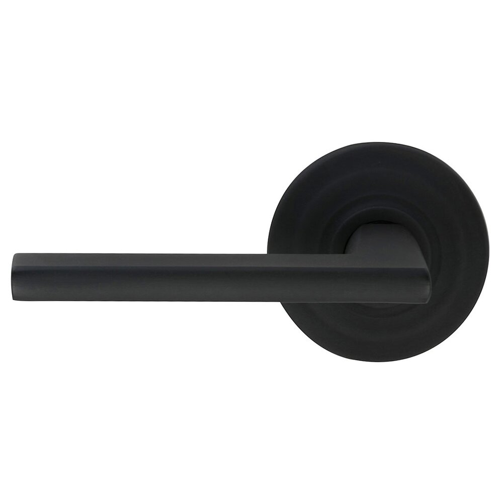 Omnia Hardware Double Dummy Wedge Left-Handed Lever with Traditional Rose in Oil-Rubbed Bronze