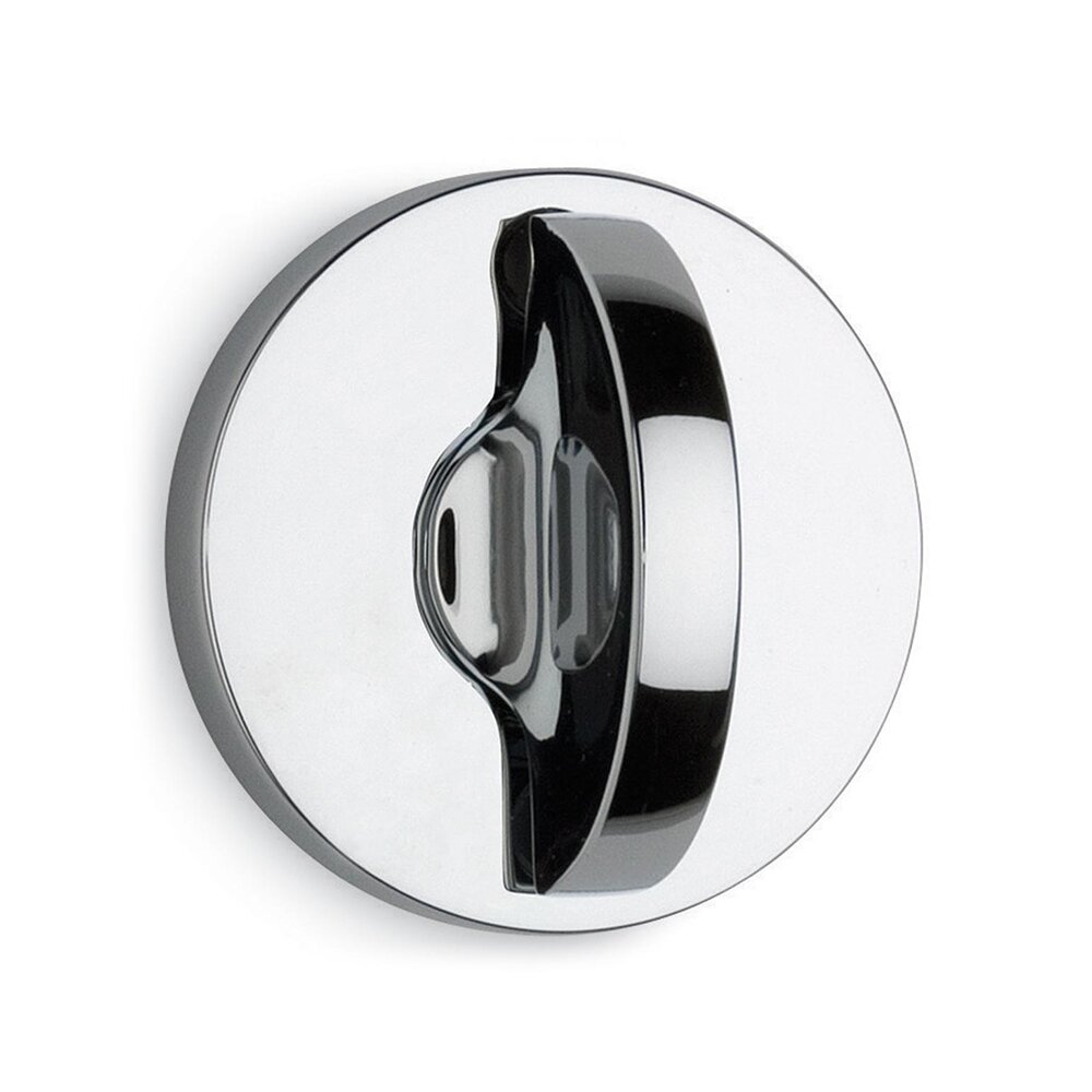 Omnia Hardware Modern Mortise Privacy Bolt in Polished Chrome