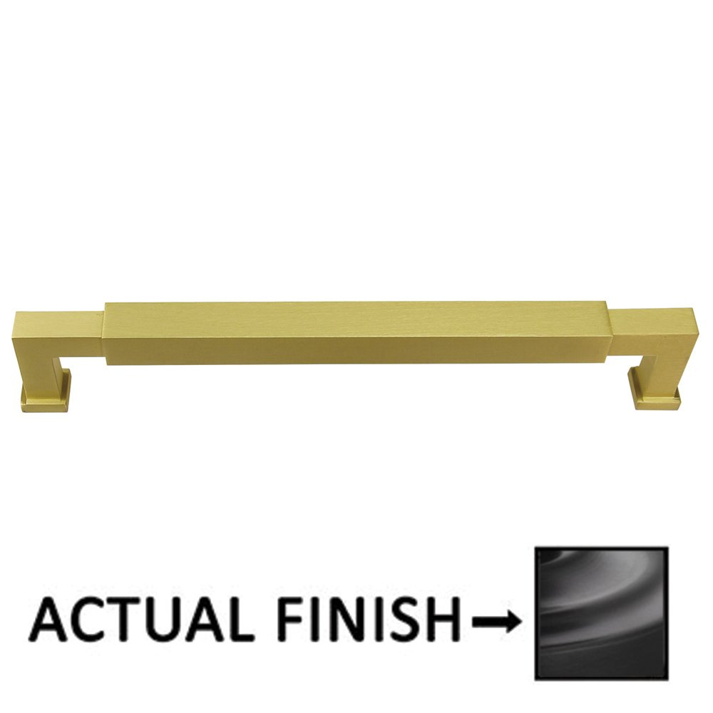 Omnia Hardware 6" Centers Cabinet Pull In Oil Rubbed Bronze Lacquered