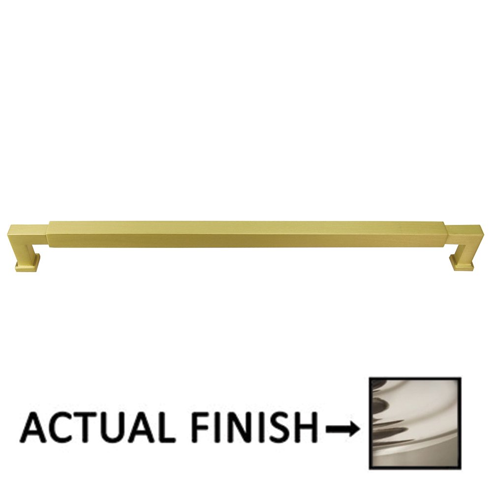Omnia Hardware 10" Centers Cabinet Pull In Polished Nickel Lacquered