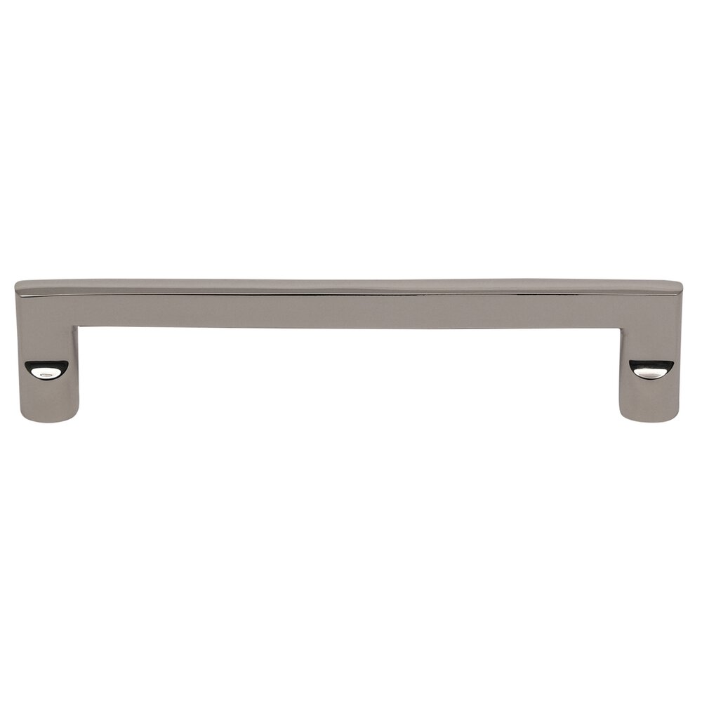 Omnia Hardware 6" Centers Wedge Cabinet Pull in Polished Nickel Lacquered