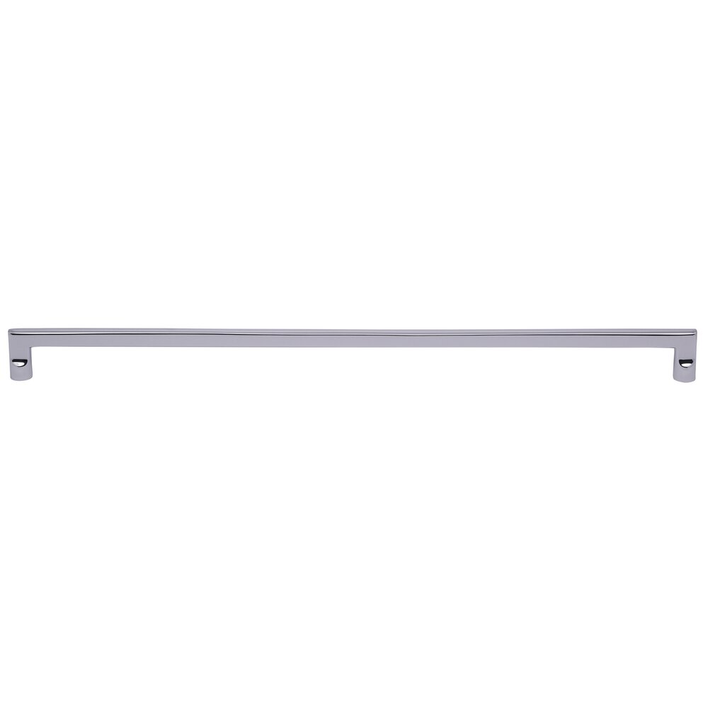 Omnia Hardware 18" Centers Wedge Cabinet Pull in Polished Chrome