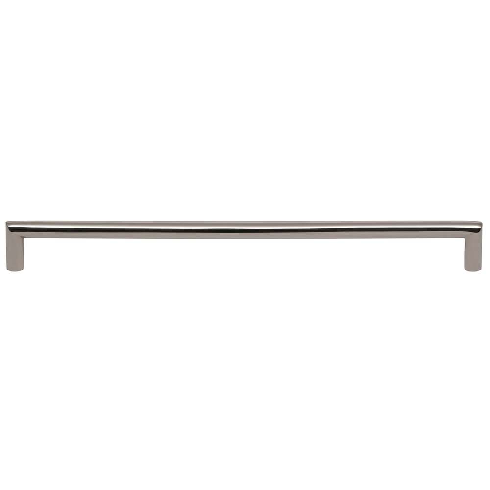 Omnia Hardware 12" Centers Miter Cabinet Pull in Polished Nickel Lacquered