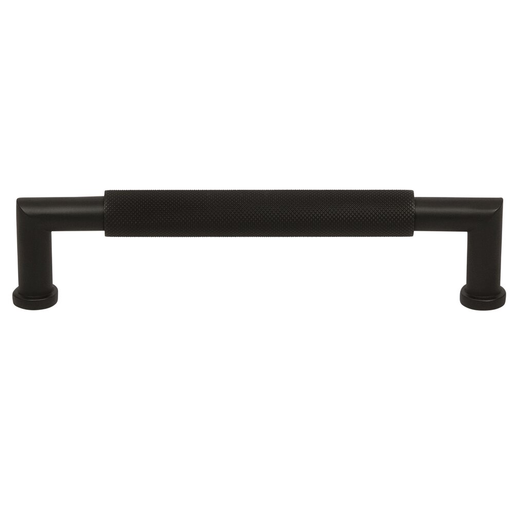 Omnia Hardware 6" Centers Knurled Cabinet Pull in Oil Rubbed Bronze Lacquered