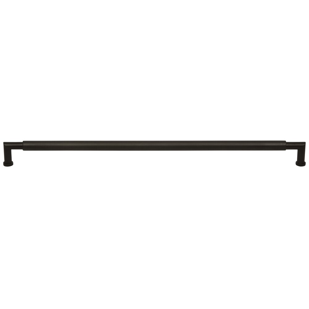 Omnia Hardware 18" Centers Plain Cabinet Pull in Oil Rubbed Bronze Lacquered