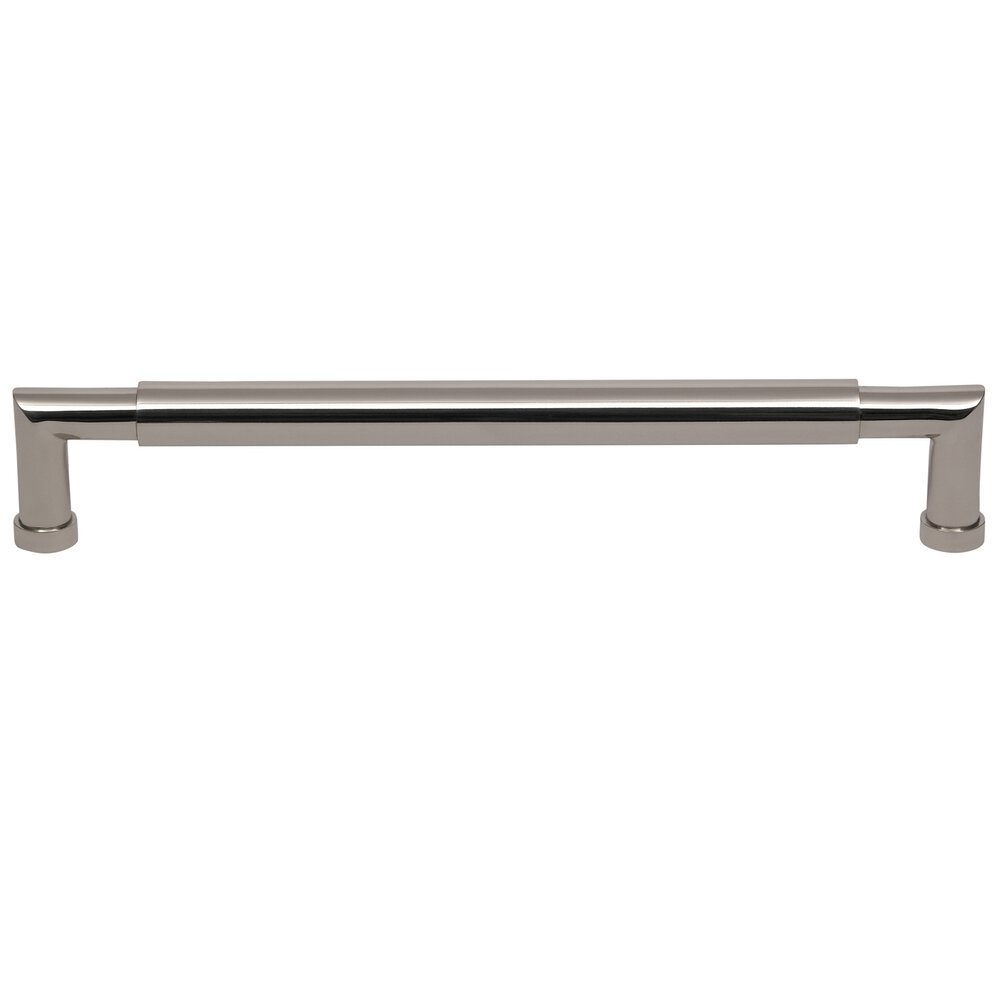 Omnia Hardware 12" Centers Plain Appliance Pull in Polished Nickel Lacquered