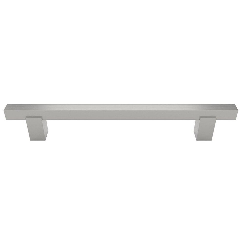 Omnia Hardware 6" Centers Pull in Satin Nickel Lacquered