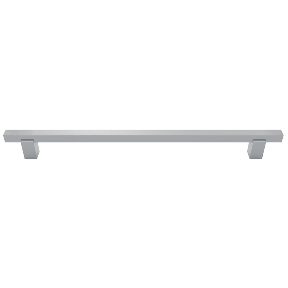 Omnia Hardware 10" Centers Pull in Polished Polished Nickel Lacquered