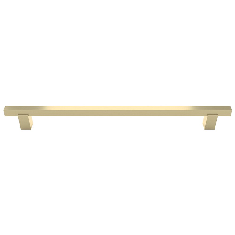 Omnia Hardware 10" Centers Pull in Satin Brass Lacquered