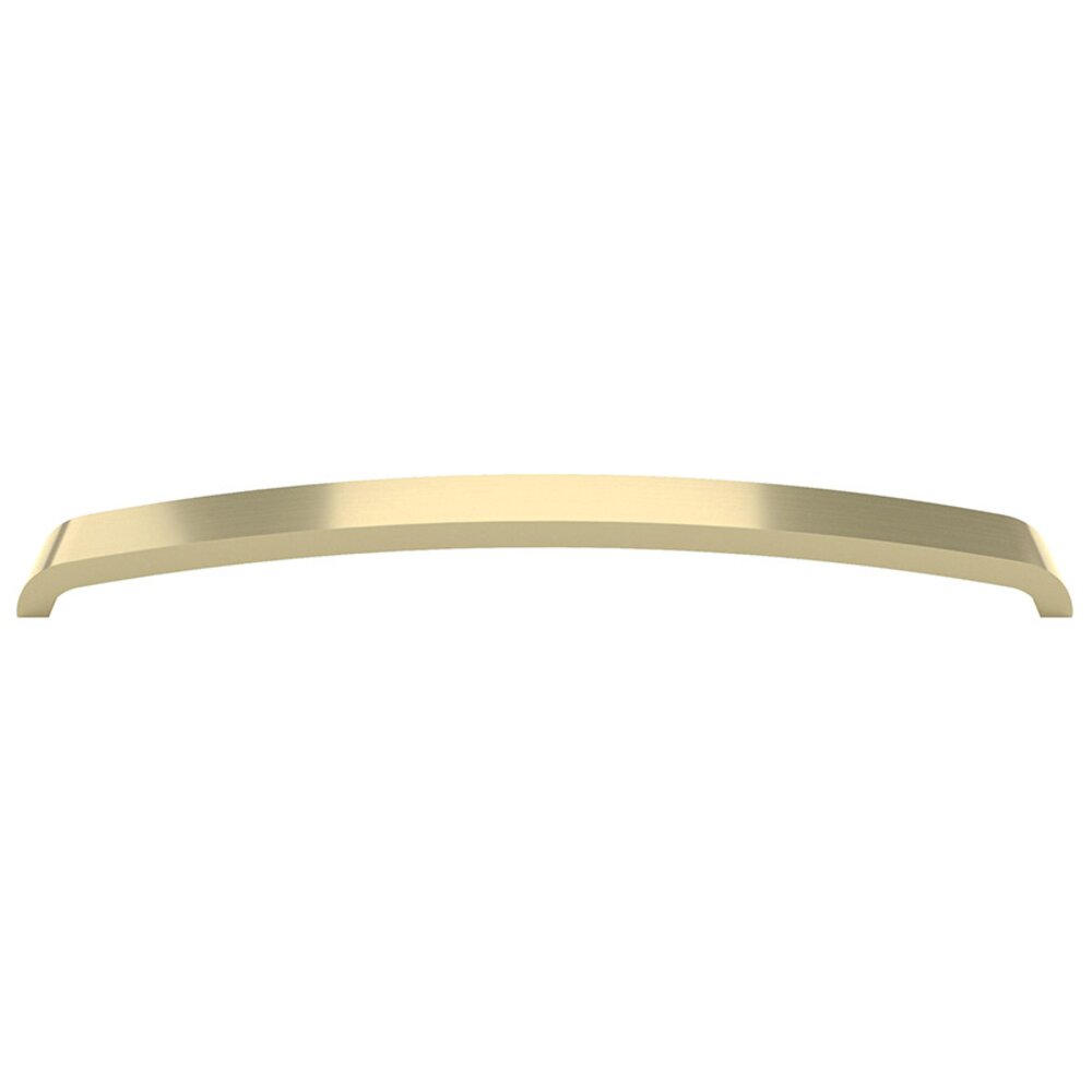 Omnia Hardware 10" Centers Pull in Satin Brass Lacquered