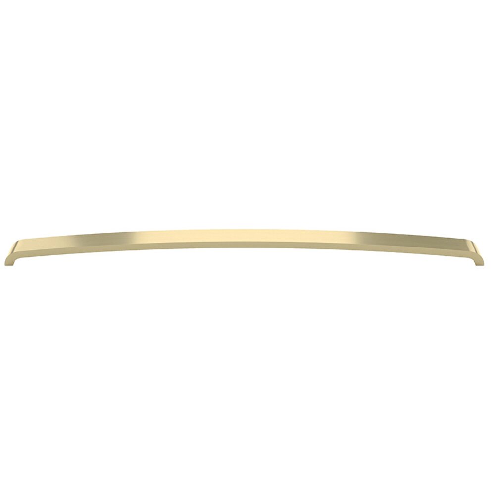 Omnia Hardware 18" Centers Pull in Satin Brass Lacquered
